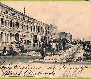 ae9081 - MALAYA -  VINTAGE POSTCARD - Penang - 1920