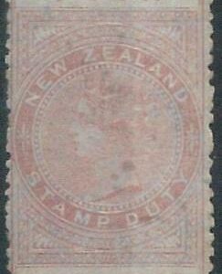 74198 - NEW ZEALAND - REVENUE  STAMP:  Stanley Gibbons # F41  faded - New MINT *
