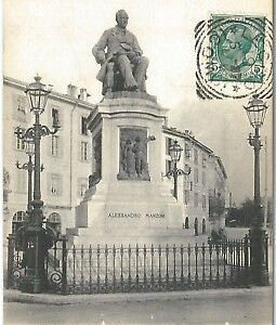 73123  - CARTOLINA d'Epoca -  LECCO Citta' :   Monumento   MANZONI