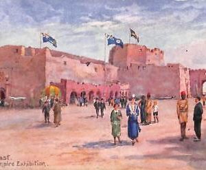 ac5481 - GB  -  VINTAGE POSTCARD: Gold Coast, British Empire EXhibitioin