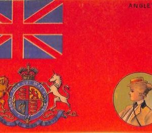 ac5274 - GB  -  VINTAGE POSTCARD: Angleterre - Flag