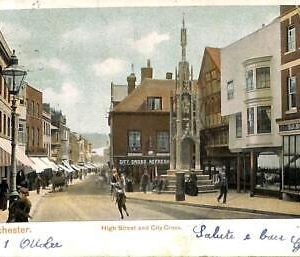 ac5215 - GB  -  VINTAGE POSTCARD: Winchester  - 1902 HAMPSHIRE