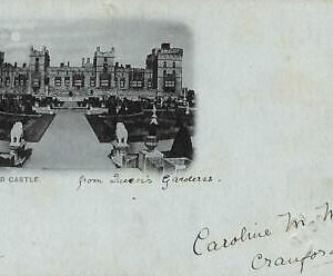 ac5201 - GB  -  VINTAGE POSTCARD: Windsor Castle - 1901  BERKSHIRE