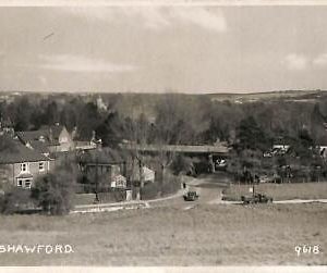 ac5161 - GB  -  VINTAGE POSTCARD: Shawford - 1956 HAMPSHIRE