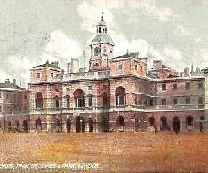 ac5299 - GB  -  VINTAGE POSTCARD: LONDON, the Horse Guards - 1906