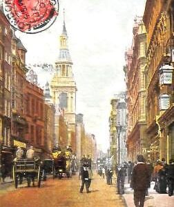 ac5302 - GB  -  VINTAGE POSTCARD: LONDON, Cheapside - 1907