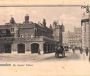 ac5371 - GB  -  VINTAGE POSTCARD: London, St.James' Palace - 1900