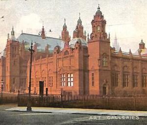 ac5297 - GB  -  VINTAGE POSTCARD: Art Galleries - 1906  LONDON