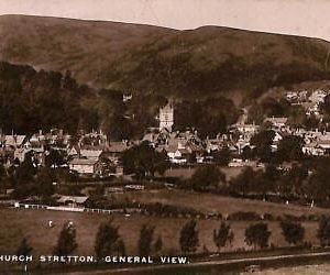 ac5144 - GB  -  VINTAGE POSTCARD:  Church Stretton  SHROPSHIRE