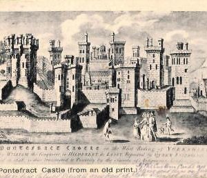 ac5041 - GB  -  VINTAGE POSTCARD: Pontefract - 1904  WEST YORKSHIRE
