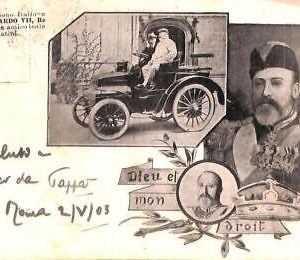 ac5284 - GB  -  VINTAGE POSTCARD: EDWARD  VII - 1903  ROYALTY