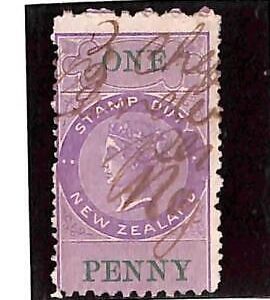 76651 -  NEW ZEALAND -  Used REVENUE  STAMP - Barefoot # 180