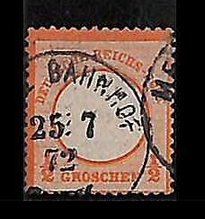 76416 - Germany REICH -  STAMP - Michel # 3 USED