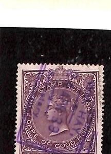 76681 -  CAPE of GOOD HOPE  -  Used REVENUE  STAMP  - Barefoot # 18