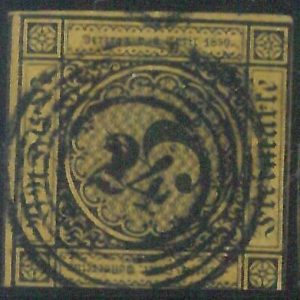 77885d- GERMANY Baden -  STAMP:  Michel  #  2a   - USED  - Nice