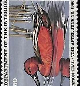 90222c - USA - STAMPS: SCOTT # RW52  1985  Migratory Bird Hunting Stamp MINT MNH