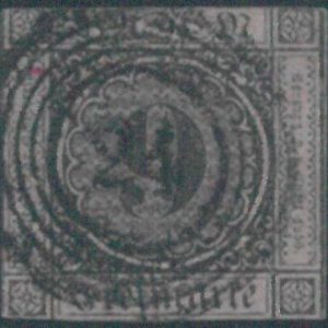 77897f - GERMANY Baden -  STAMP:  Michel  #  4b  - USED  - FINE