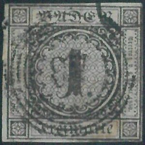 77903d - GERMANY Baden -  STAMP:  Michel  #  5  - USED