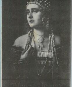 95678 - VINTAGE POSTCARD - CINEMA : Monna Vanna, Actress, Cinema Teatro Diana