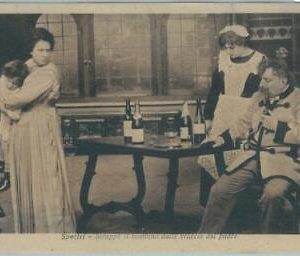 95703 - VINTAGE POSTCARD - CINEMA : 'Spettri', child removed from father scene
