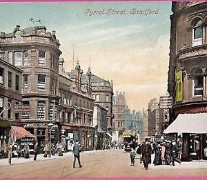 25152 - GREAT BRITAIN - VINTAGE POSTCARD - Bradford, Tyrrel Street