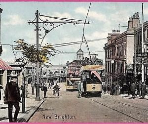 20328 - GREAT BRITAIN - VINTAGE POSTCARD - New Brighton