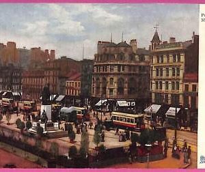 20245 - GREAT BRITAIN - VINTAGE POSTCARD - Manchester, Piccadilly