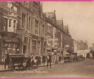 20214 - GREAT BRITAIN - VINTAGE POSTCARD - Folkestone