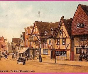 17396 - GREAT BRITAIN - VINTAGE POSTCARD  - Tonbridge