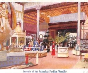 ac5439 - GB - VINTAGE POSTCARD - BRITISH EMPIRE Ex OILETTE Australian Pavilion
