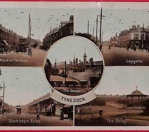 ai0404 -  GREAT BRITAIN - VINTAGE POSTCARD - Tyne Dock