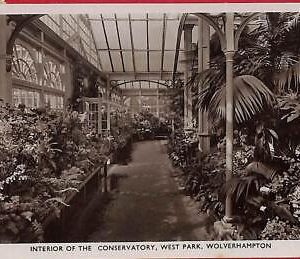 ai0414 -  GREAT BRITAIN - VINTAGE POSTCARD - Wolverhampton, West Park