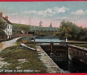 ai0421 -  GREAT BRITAIN - VINTAGE POSTCARD - Woking