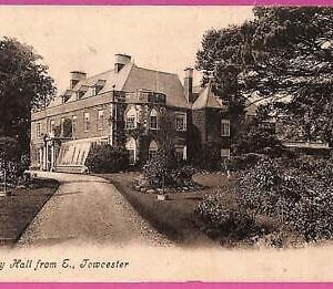 14843 - GREAT BRITAIN - VINTAGE POSTCARD -Blakesley Hall from E.,Towcenter -1908