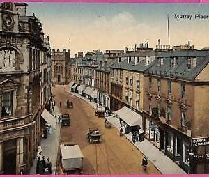 1687 - GREAT BRITAIN - VINTAGE POSTCARD  - Stirling, Murray Place
