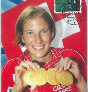 67686 - SWITZERLAND - POSTAL HISTORY - MAXIMUM CARD 2003 - SPORTS
