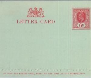 83319 - CEYLON - POSTAL HISTORY -  STATIONERY  Letter Card -- H & G  #  8 1908