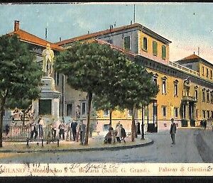 ab1993 - CARTOLINA D'EPOCA - MILANO Città : Palazzo di Giustizia