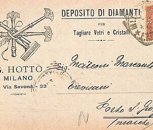 ab1994 - CARTOLINA D'EPOCA - MILANO Città : Pubblicitaria