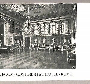 ab0238 - CARTOLINA D'EPOCA - ROMA Città : Ball Room - Continental Hotel
