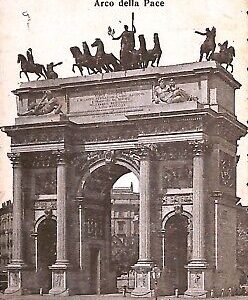 ab1998 - CARTOLINA D'EPOCA - MILANO Città : Arco della Pace