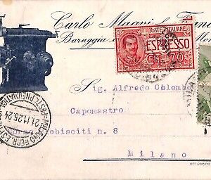 ab2000 - CARTOLINA D'EPOCA - MILANO Città : Pubblicitaria