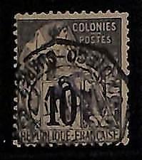 ZA053e - French DIEGO SUAREZ -  STAMP - 1890 Yvert # 3 -   Fine USED