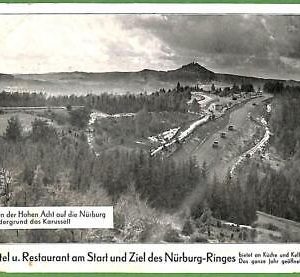 ah2685 - Germany - VINTAGE POSTCARD Ansichtskarten - Nürburgring NURBURG Car