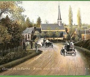 ah2727 - FRANCE - VINTAGE POSTCARD  - Circuit de la Sarthe  24 Heures Mans CARS