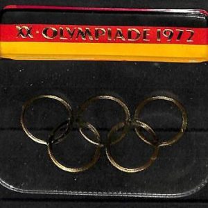 45683 - GERMANY - 1972 Olympic Games Souvenir - COIN PURSE!