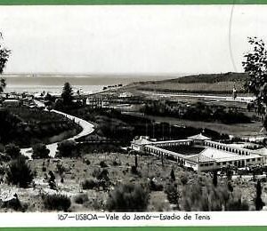 ah2708 - VINTAGE POSTCARD Ansichtskarten - Portugal Lisboa - Tennis SPORT
