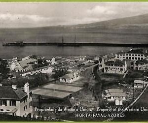 ad3428 - PORTUGAL - VINTAGE POSTCARD  - AZORES  - Horta - Fayal  1939