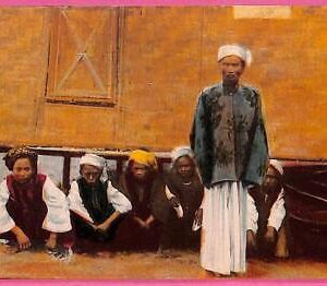 af9298 - MYANMAR  Burma  -  VINTAGE POSTCARD - Costumes