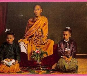 af9296 - MYANMAR   Burma -  VINTAGE POSTCARD - Costumes
